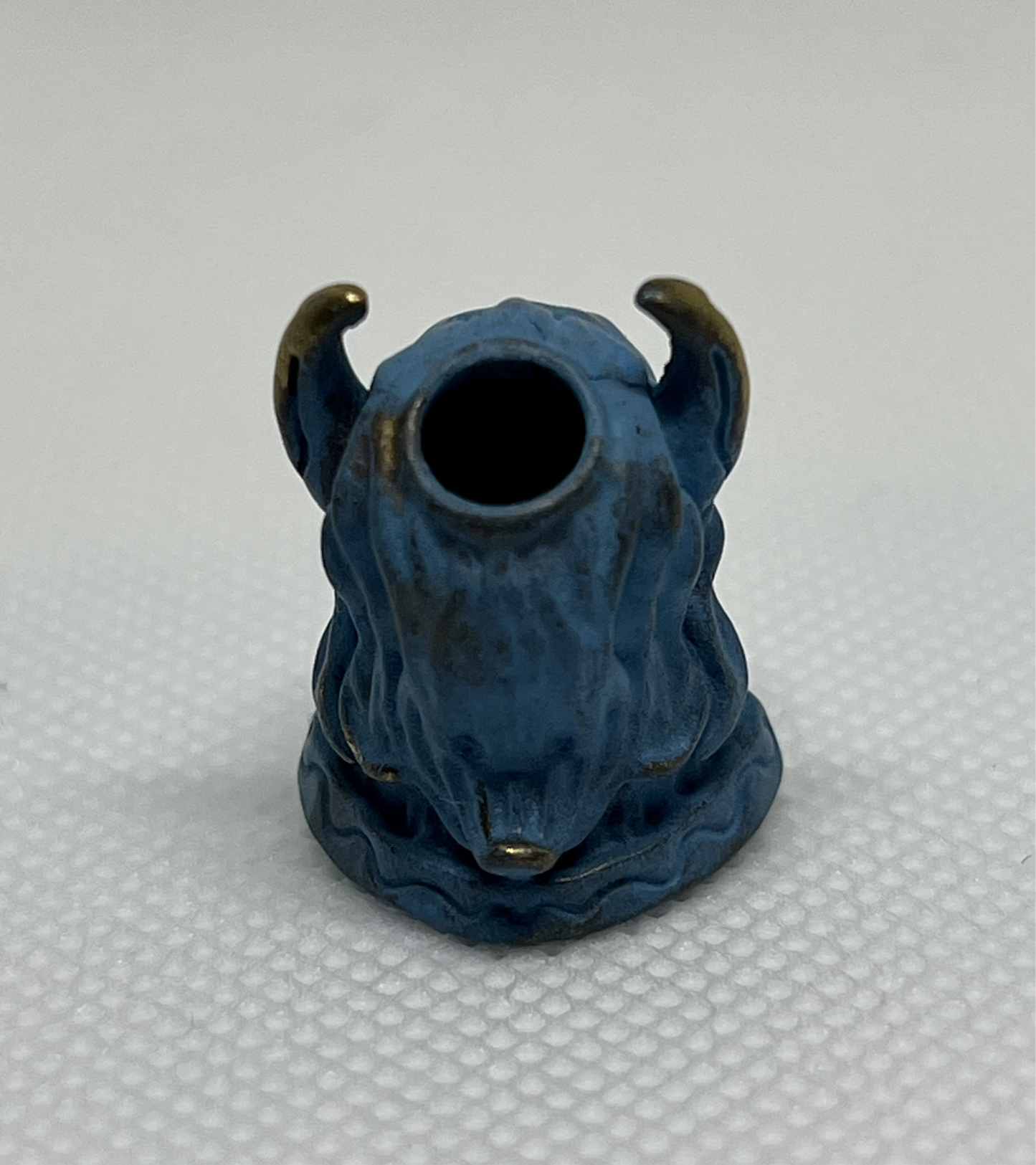 Brass Warrior Helmet Skull Lanyard Bead, EDC Paracord Bead.