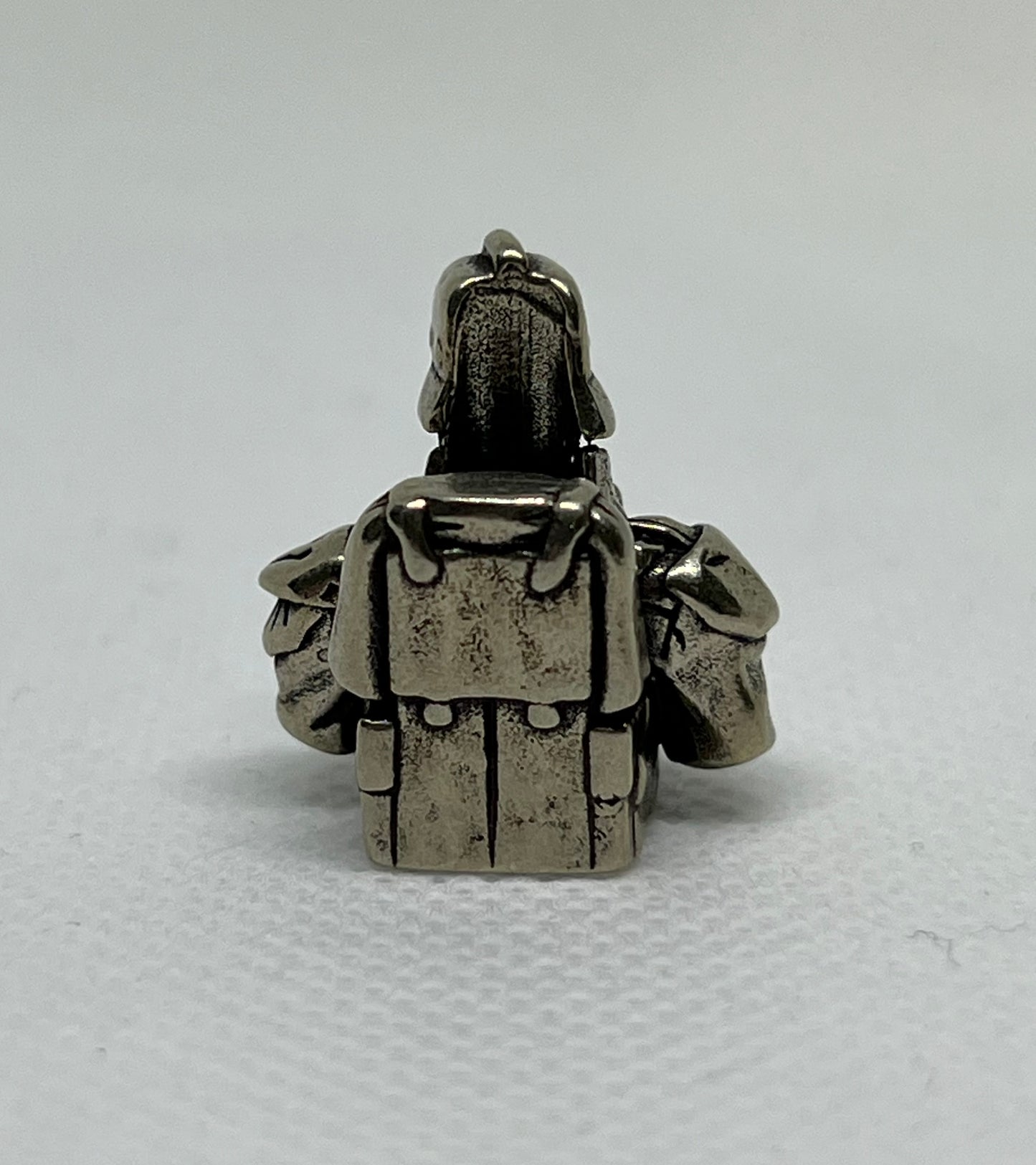 Biohazard Brass Soldier Lanyard Bead, EDC Paracord Bead.
