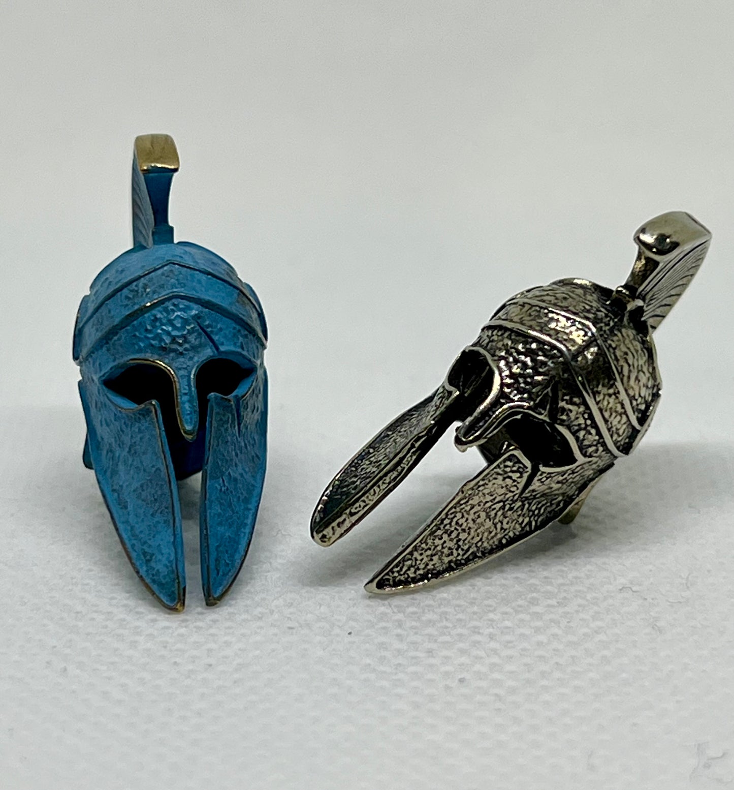 Brass Spartan Warrior Helmet Lanyard Bead, EDC Paracord Bead.