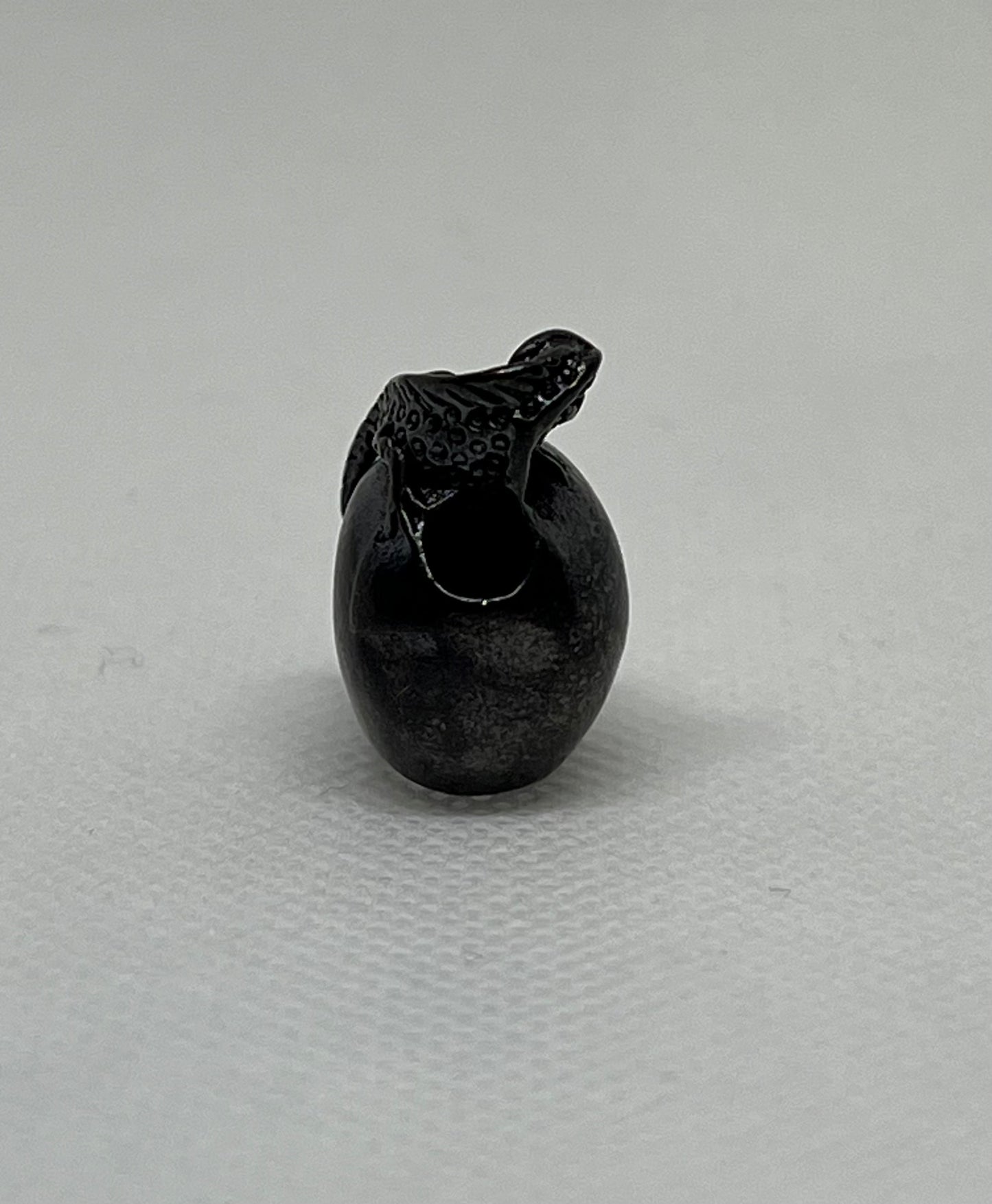 Brass Lizard Skull Lanyard Bead, EDC Paracord Bead.