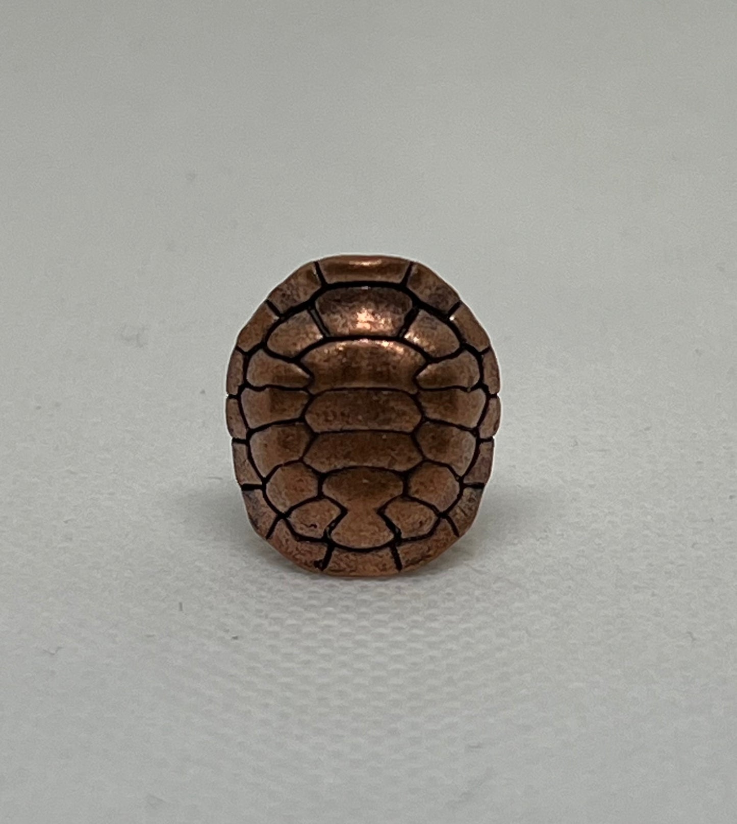 Brass Sea Turtle Lanyard Bead, EDC Paracord Bead.