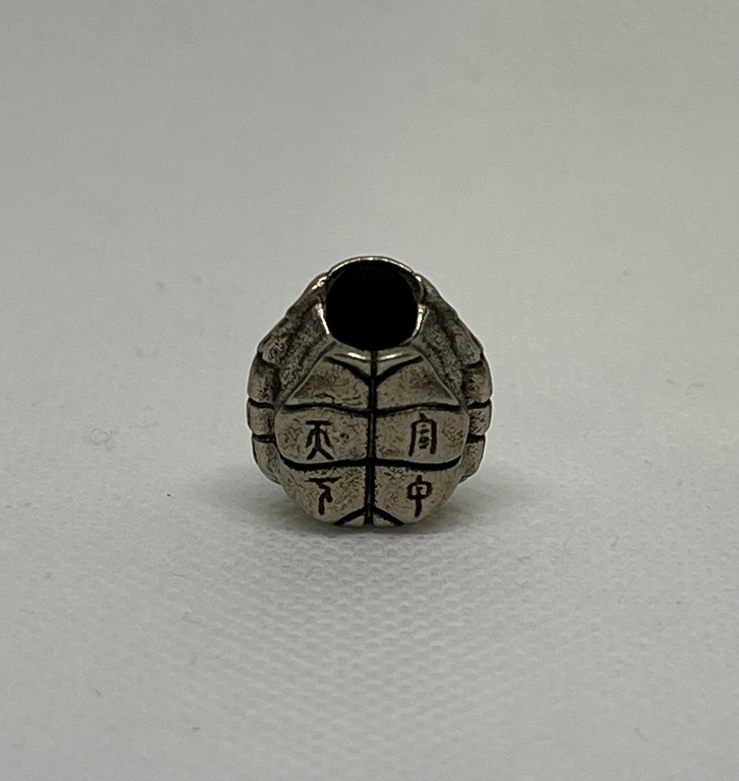 Brass Sea Turtle Lanyard Bead, EDC Paracord Bead.