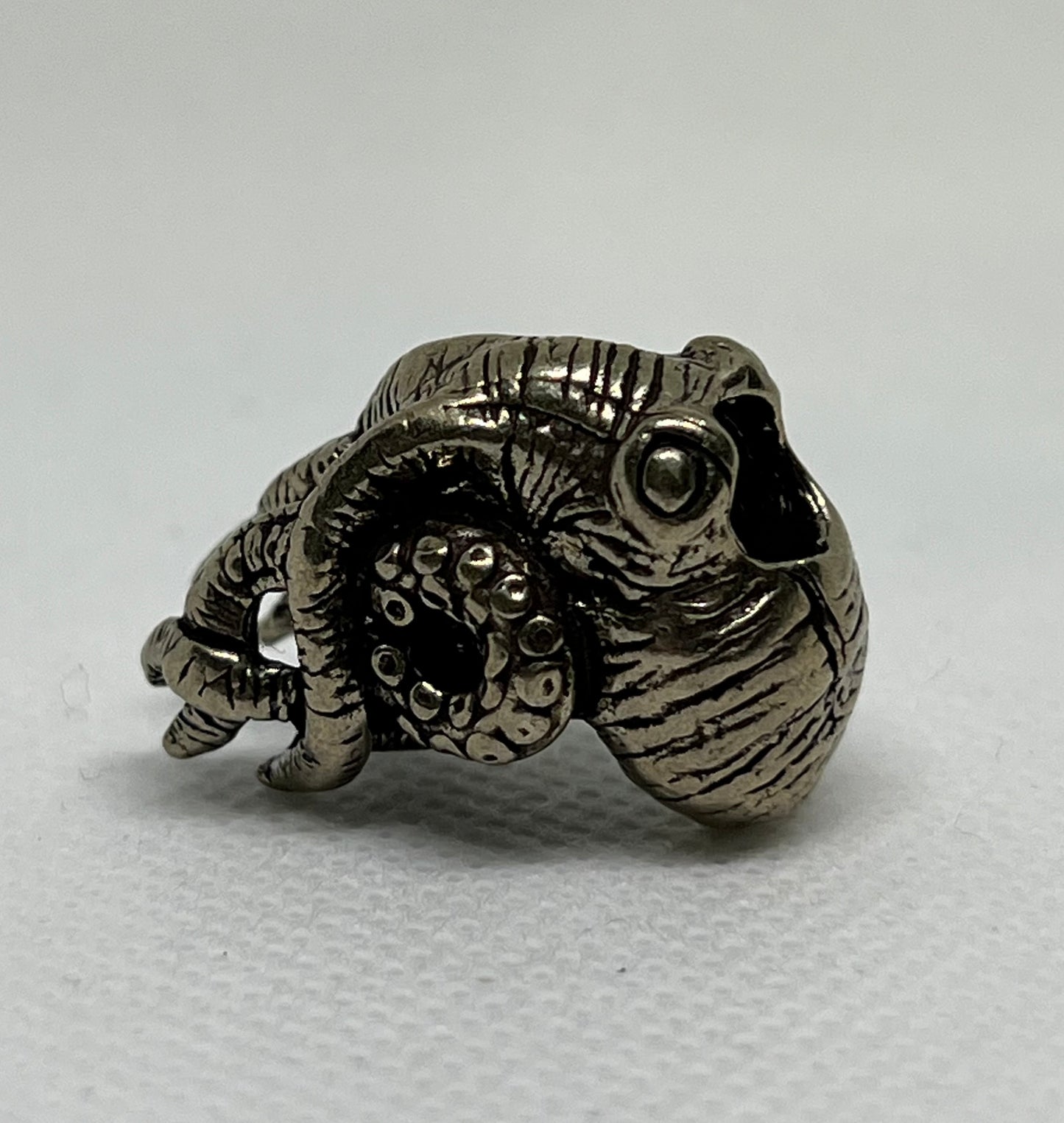 Brass Octopus Lanyard Bead, EDC Paracord Bead