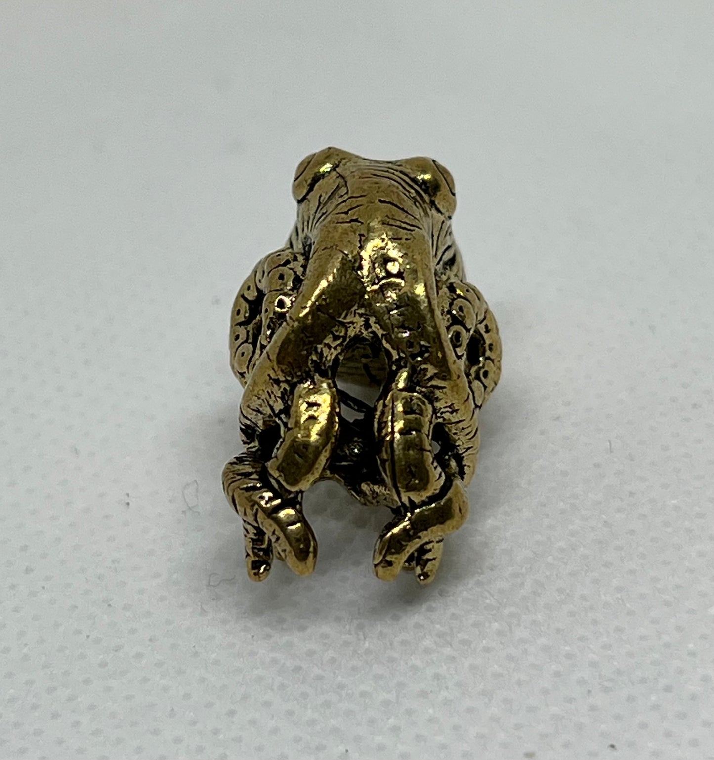Brass Octopus Lanyard Bead, EDC Paracord Bead