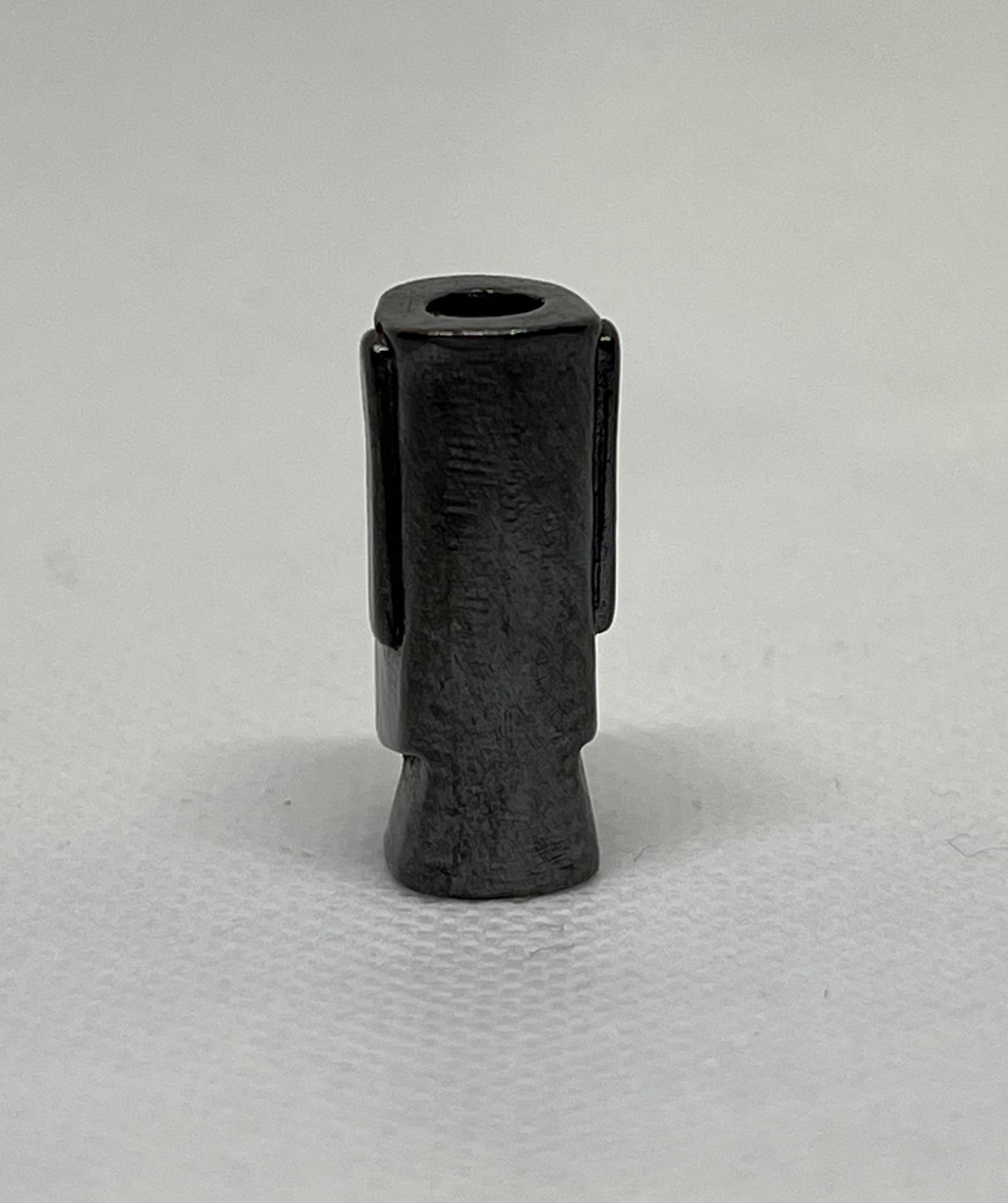 Brass Easter Island Moai Statue Lanyard Bead, EDC Paracord Bead