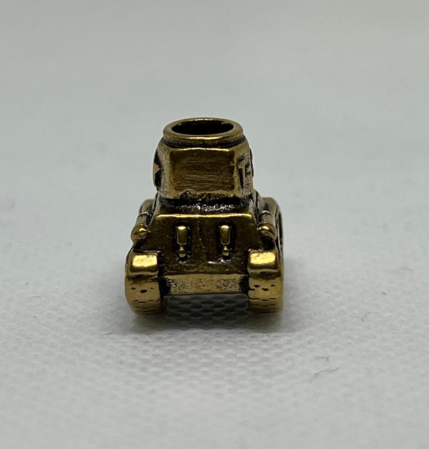 Brass Classic T29 Tank Lanyard Bead, EDC Paracord Bead.