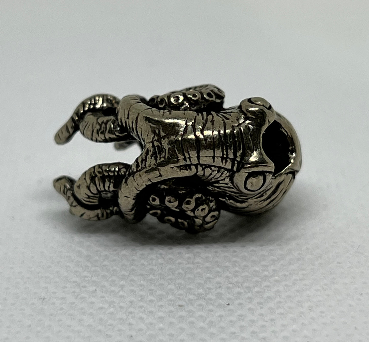 Brass Octopus Lanyard Bead, EDC Paracord Bead