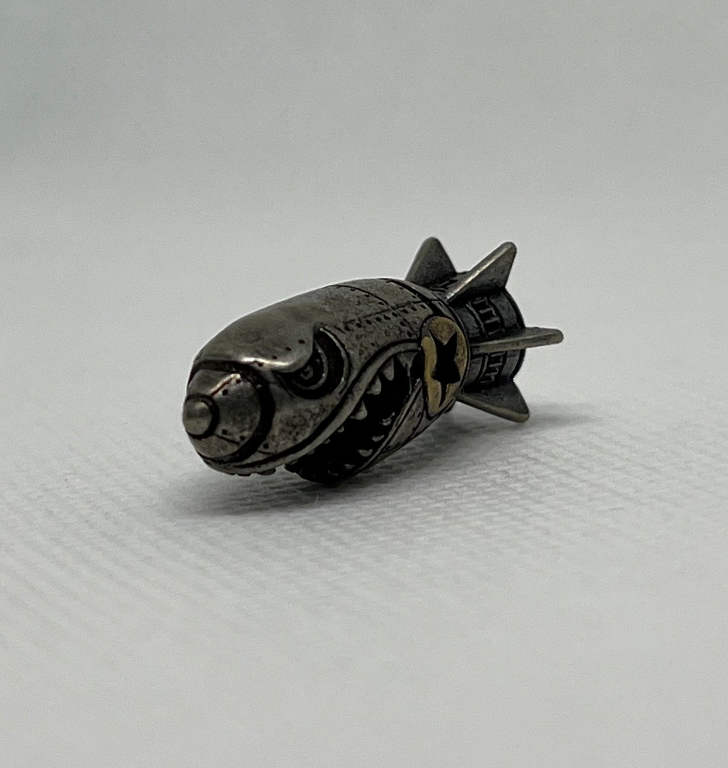 Copper Shark Rocket Lanyard Beads, EDC Paracord Beads