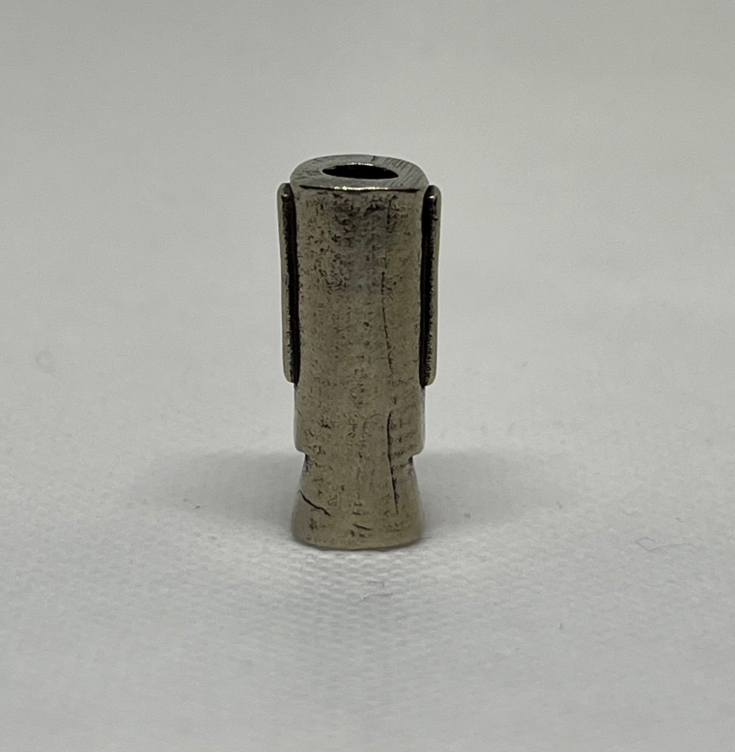 Brass Easter Island Moai Statue Lanyard Bead, EDC Paracord Bead