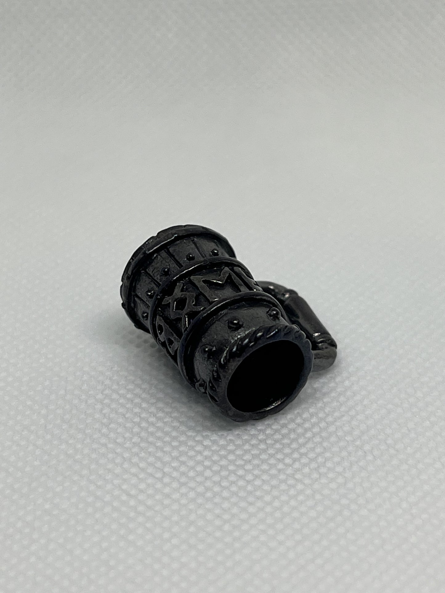 Brass Viking Beer Stein Lanyard Bead, EDC Paracord Bead.
