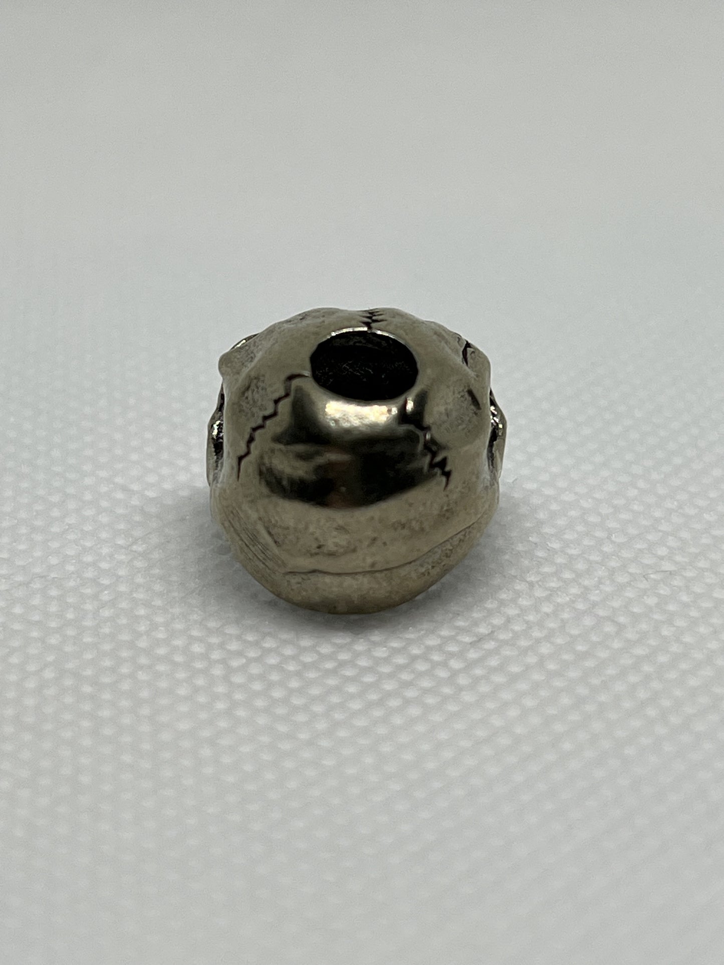 Brass Orcish Warrior Lanyard Bead, EDC Paracord Bead.