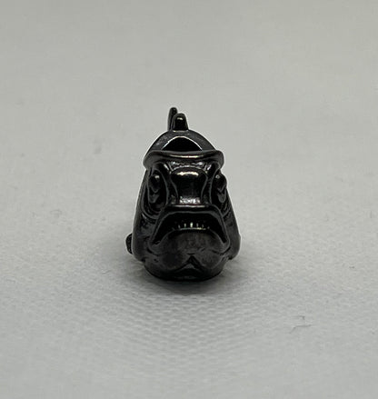 Brass Piranha Lanyard Bead, EDC Paracord Bead