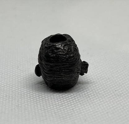 Brass Horror Freddy Lanyard Bead, EDC Paracord Bead.
