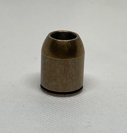 Bullet Shaped Brass Lanyard Bead, EDC Paracord Bead