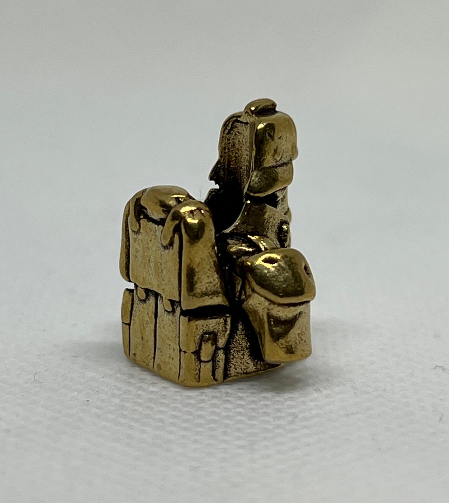 Biohazard Brass Soldier Lanyard Bead, EDC Paracord Bead.