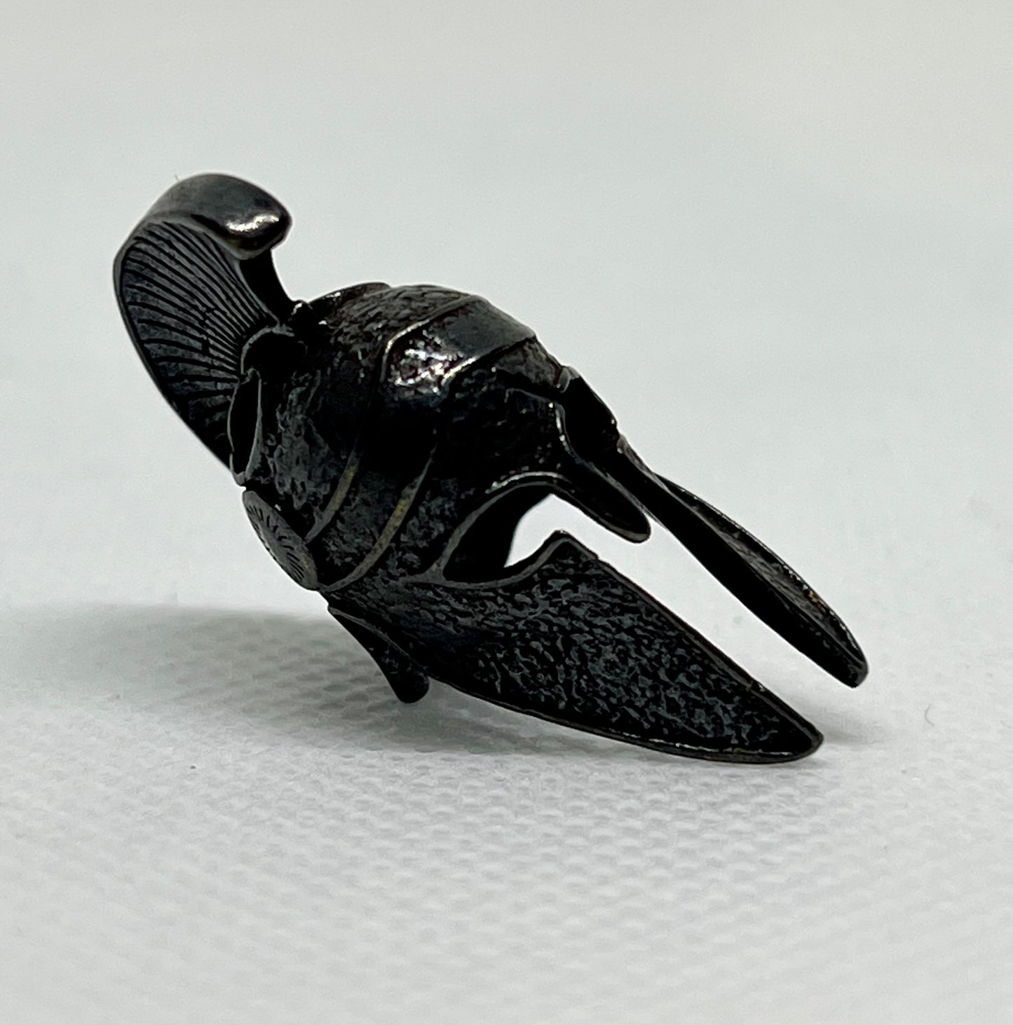 Brass Spartan Warrior Helmet Lanyard Bead, EDC Paracord Bead.