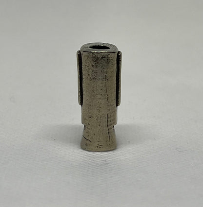 Brass Easter Island Moai Statue Lanyard Bead, EDC Paracord Bead