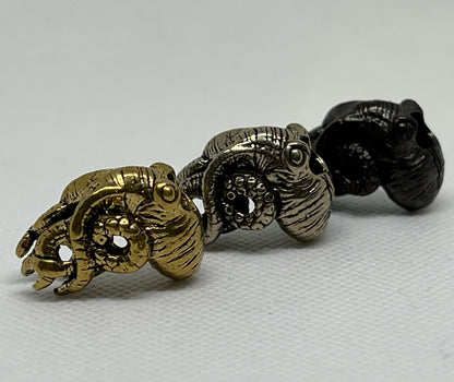 Brass Octopus Lanyard Bead, EDC Paracord Bead
