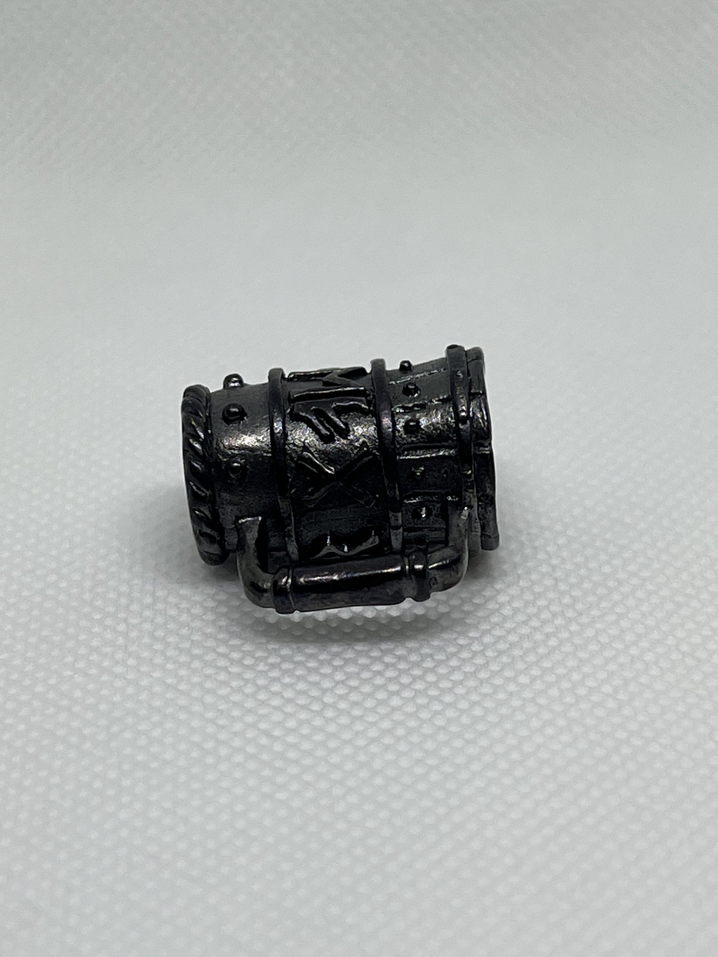 Brass Viking Beer Stein Lanyard Bead, EDC Paracord Bead.