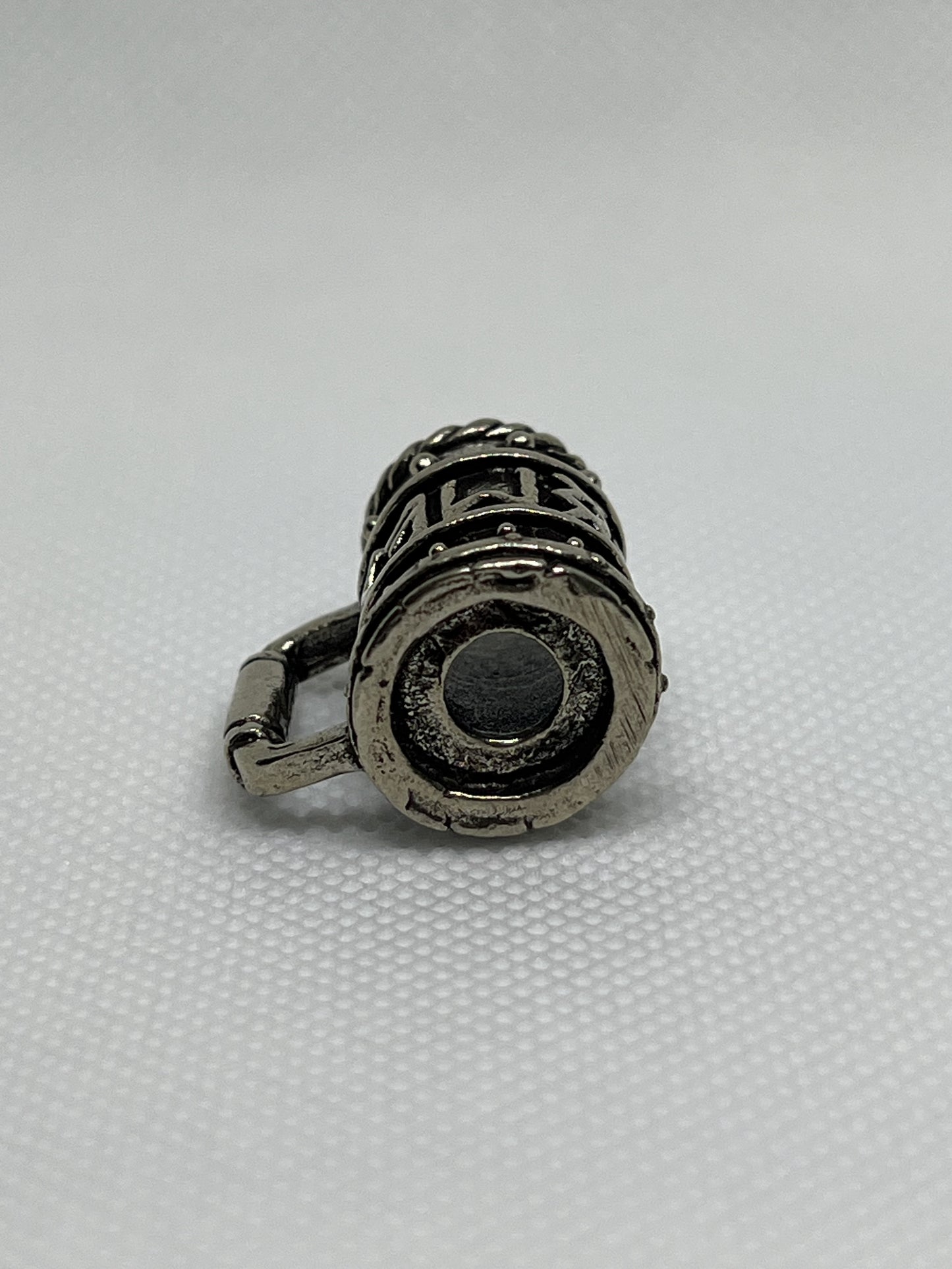 Brass Viking Beer Stein Lanyard Bead, EDC Paracord Bead.