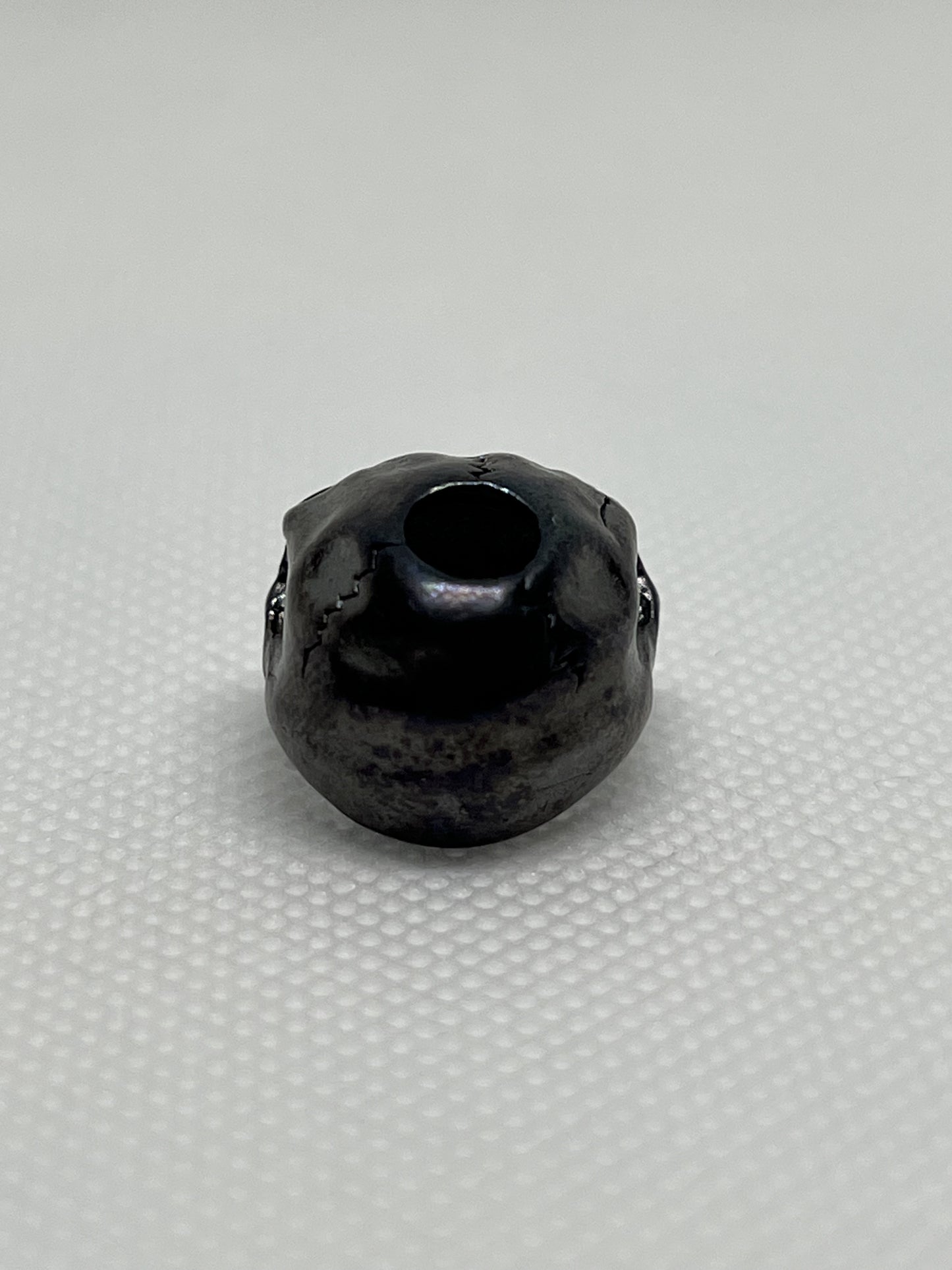 Brass Orcish Warrior Lanyard Bead, EDC Paracord Bead.
