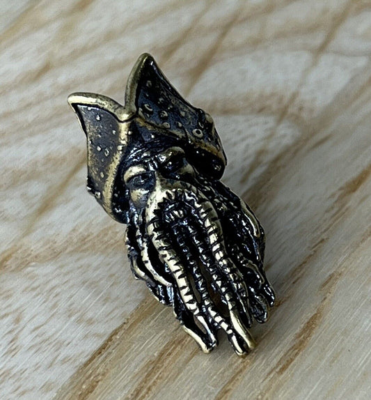 Brass “Davy Jones” Lanyard Bead, EDC Paracord Bead