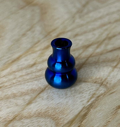 Alloy Parachute Bead, Gourd Shaped Lanyard Bead, EDC Paracord Bead